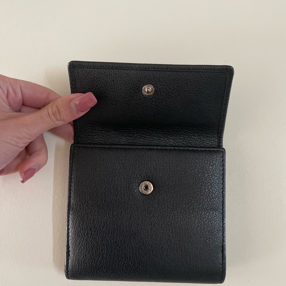 Chanel Wallet Camellia Black Lambskin - Picture 3 of 11